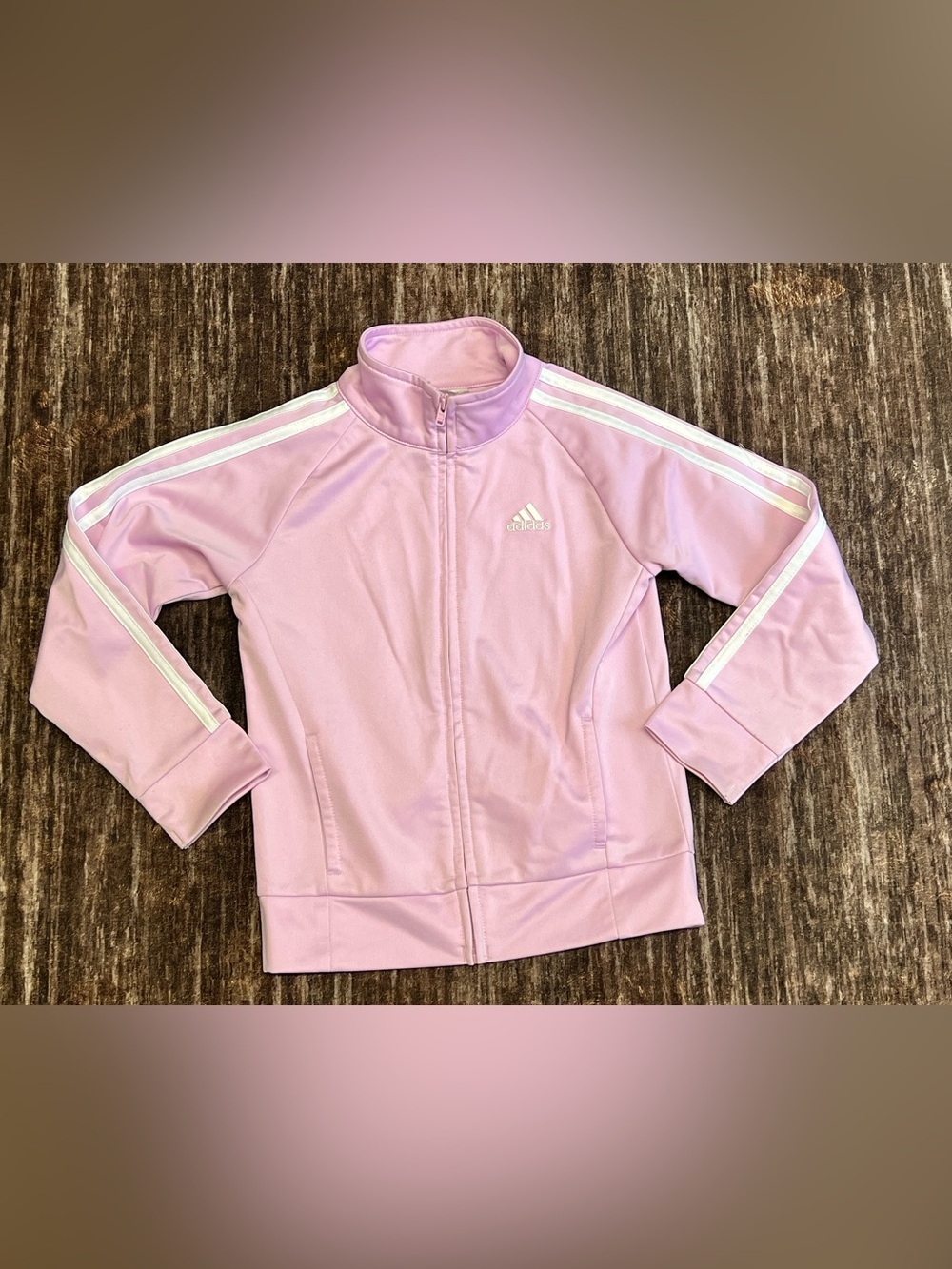 adidas Kids' Lavender Track Jacket